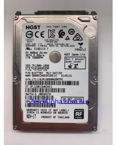 HTS721010A9E630 Hitachi Donor Hard Drive 752862-002, JR10, DA7254