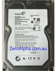 ST31000528AS, 9SL154-568, CC46, SU, 6VPD789P Seagate Data Recovery Donor HDD