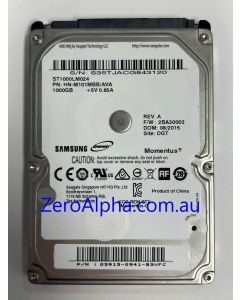 ST1000LM024 Samsung Donor Hard Drive, PN: HN-M101MBB-AVA, 2BA30003