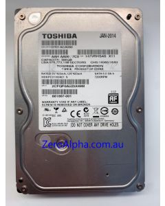 DT01ACA050 Toshiba Donor Hard Drive MS1OA7C0, JAN2014