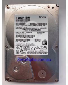 DT01ACA200 Toshiba Donor Hard Drive MX4OAC60, OCT2016