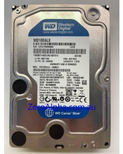 WD10EALX-089BA1 Western Digital, DCM: HANNHTJAAB, 09AUG2011 Data Recovery