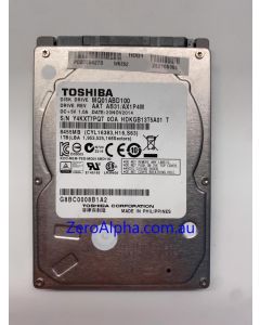 MQ01ABD100 Toshiba Donor Hard Drive AX1P4M, 20NOV2014