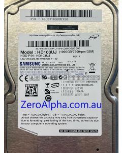 HD103UJ Samsung Donor Hard Drive, PN: 480511CQ902738, 1AA01113