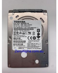 MQ04ABF100 Toshiba Donor Hard Drive JU004C, 07DEC2018