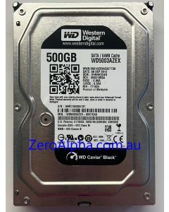 WD5003AZEX-00K1GA0 Western Digital, DCM: EHNNKV2AH, 09SEP2012 Data Recovery