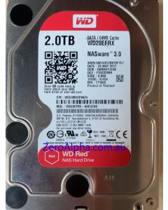 WD20EFRX-68EUZN0 Western Digital, DCM: HARNNTJCAB, 23MAY2017 Data Recovery