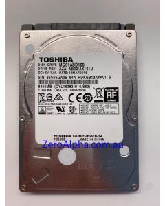 MQ01ABD100 Toshiba Donor Hard Drive AX101U, 28MAR2015