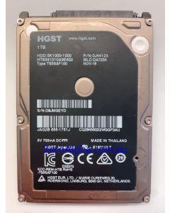 HTS541010A9E632 Hitachi Donor Hard Drive 0J44123, JD80, DA7254