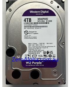 WD40PURZ-85AKKY0 Western Digital, 17SEP2021 Data Recovery