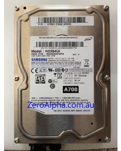 SAMSUNG HD204UI Samsung Donor Hard Drive, PN: HD204UI, 1AQ10001