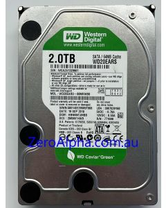 WD20EARS-00MVWB0 Western Digital, DCM: HBNNNTJMBB, 19SEP2010 Data Recovery