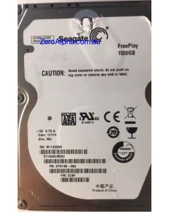 ST1500LM003, 9YH148-550, CC9F, WU, W110 Seagate Data Recovery Donor Hard Drive